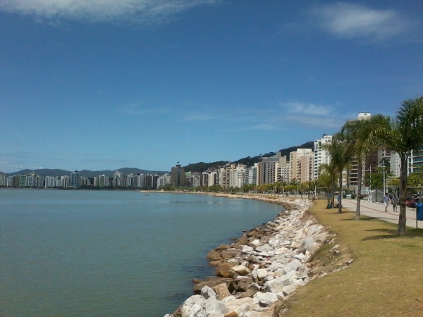 Avenida Beira Mar Norte em Florianópolis Santa Catarina