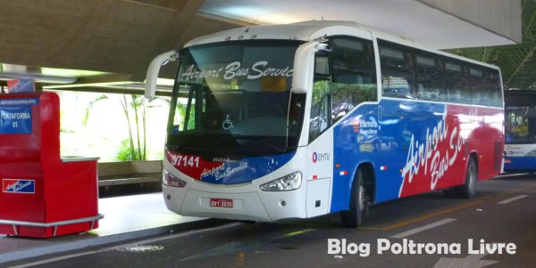 Ônibus executivo da Airport Bus Service - EMTU 