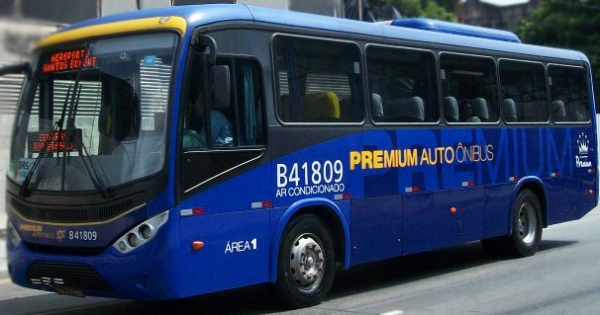 Ônibus executivo "Frescão". Foto: divulgação.