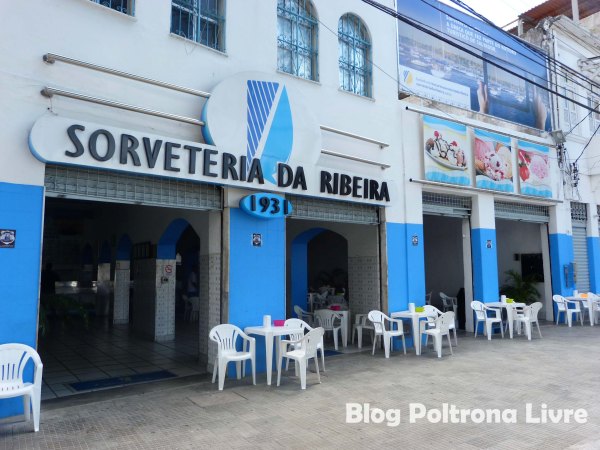A sorveteria da Ribeira virou atração turística